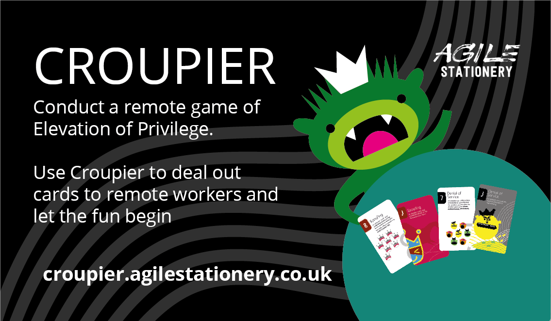 Croupier - The online hand-dealing tool for cybersecurity games