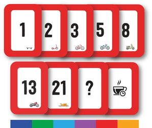 Estimation Poker Cards for Planning Poker