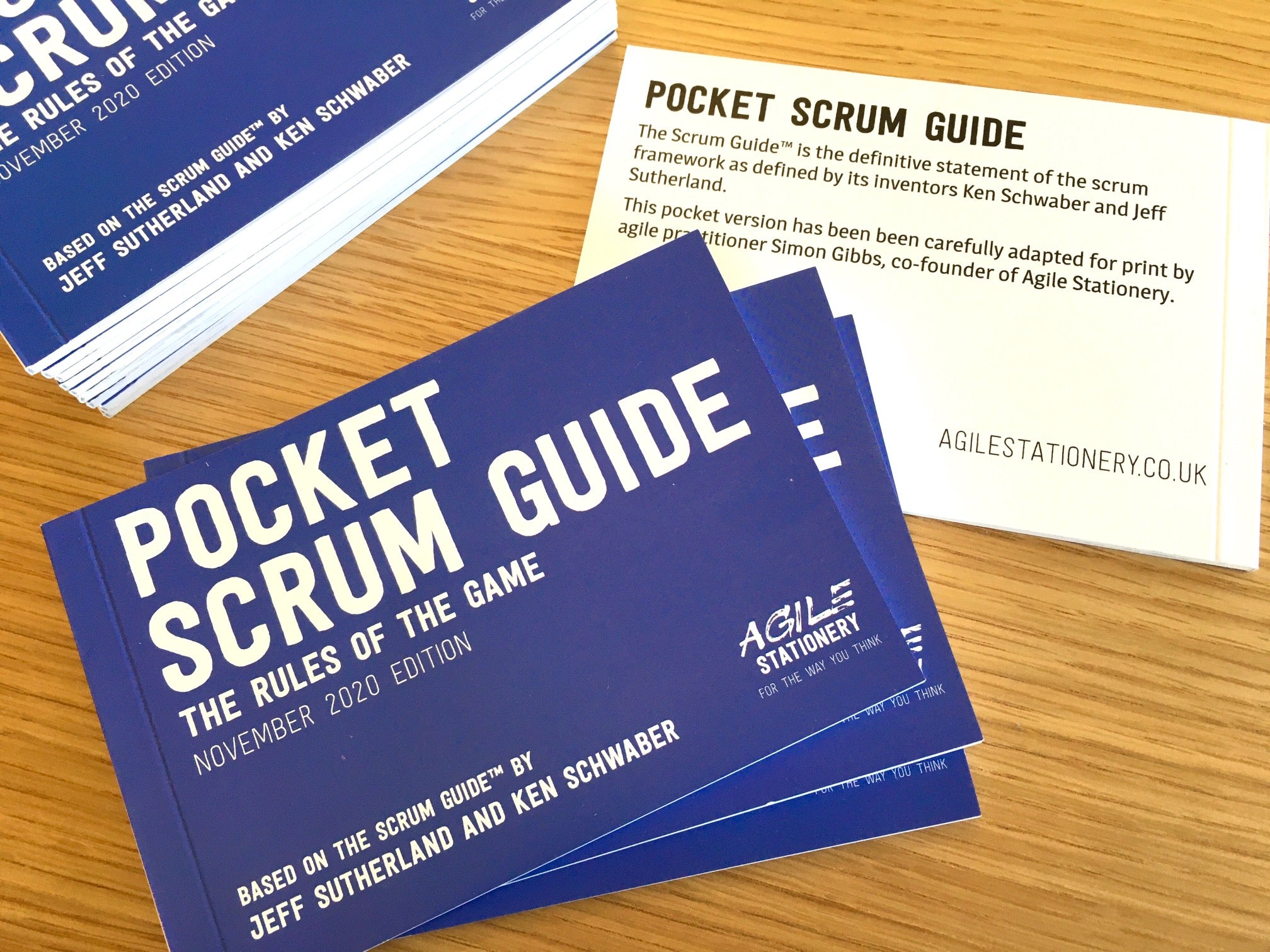 Scrum Guide Activity The Pocket Scrum Guide – Agile Stationery