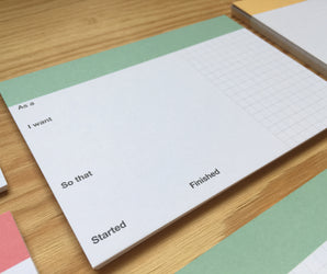 Pro Index Cards for User Stories (5 colours, A6,  250 gsm)