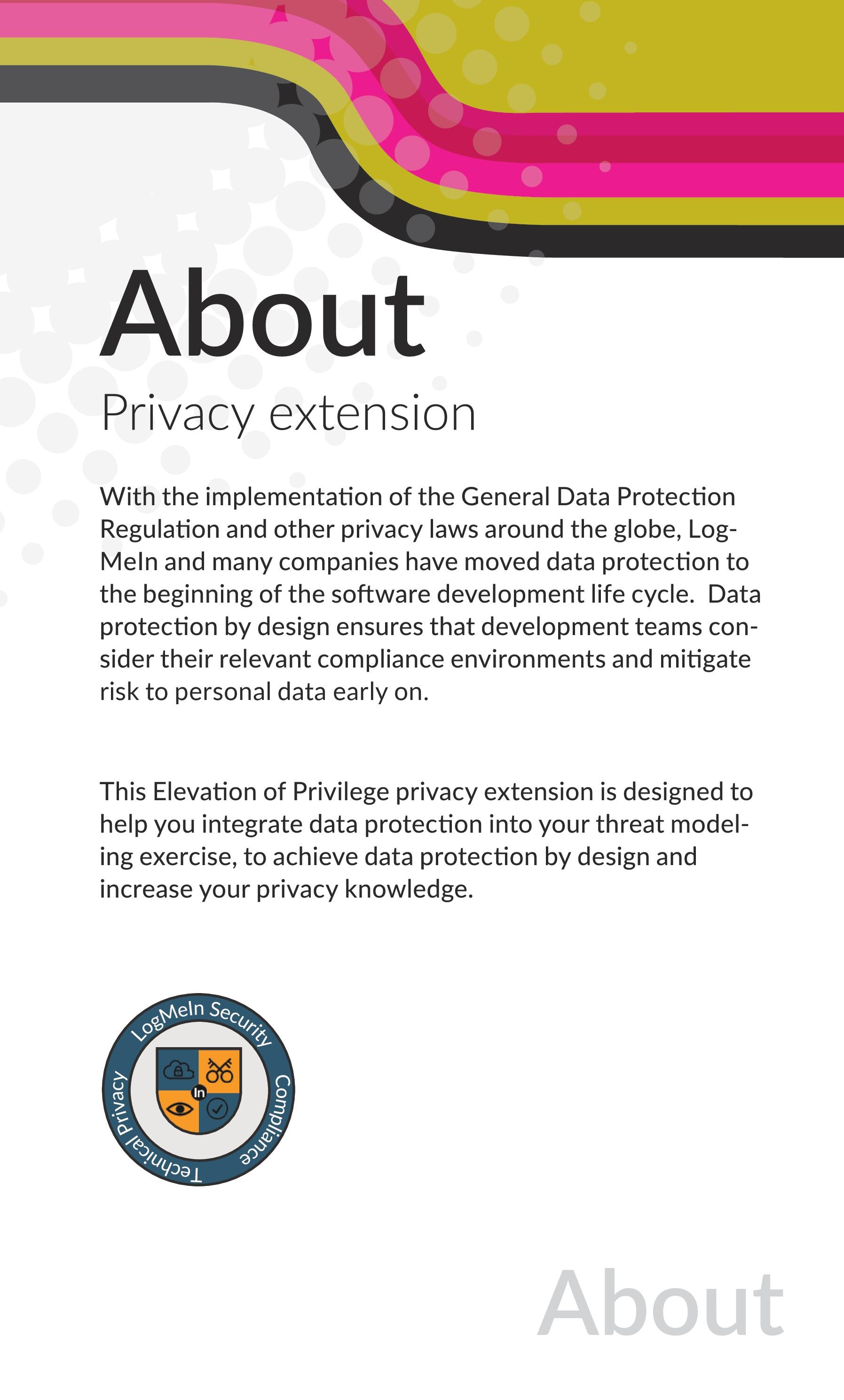 Elevation of Privilege Threat Modeling Cards - with PRIVACY